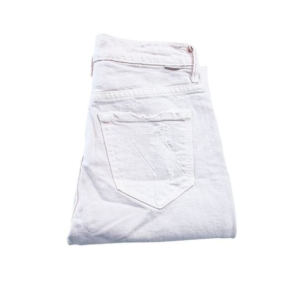 Mother Superior High Waisted Rascal Ankle Devil Drinks Coffee Denim Jean SZ25 - Picture 1 of 9